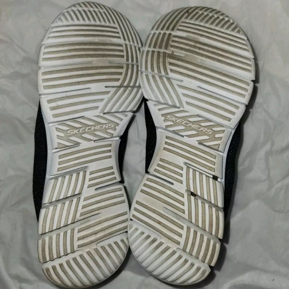 Skechers Flex Fusion Air Cooled Memory Foam Sneaker Women’s Size 9.5 Blk Multi - Picture 7 of 7